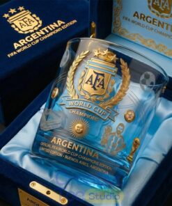 Argentina World Cup Champions Limited Edition Whiskey Glass