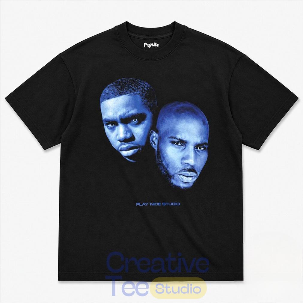 Ariel Hukporti Nas And DMX Play Nice Studio Knicks Parade Shirt Ariel Hukporti Nas And DMX Play Nice Studio Knicks Parade Shirt