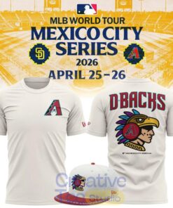 Arizona Diamondbacks Mexico City Series 2026 T-Shirt