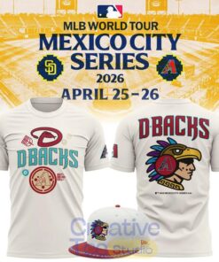 Arizona Diamondbacks Mexico City Series 2026 T-Shirt
