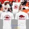 Arkansas Razorbacks Family 2026 Special White T-Shirt