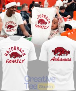 Arkansas Razorbacks Family 2026 Special White T-Shirt