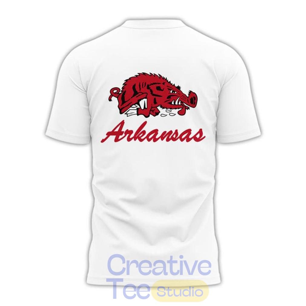 Arkansas Razorbacks Family 2026 Special White T-Shirt Arkansas Razorbacks Family 2026 Special White T-Shirt