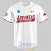 Arkansas Razorbacks New Omahogs Baseball White Jersey 2 GyKVu.jpg