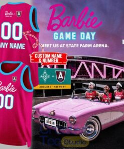 Atlanta Dream Barbie Game Day  2026 Custom Basketball Jersey
