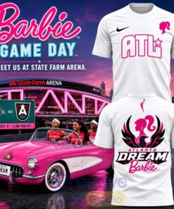 Atlanta Dream Barbie Limited Edition Game Day 2026 Shirt