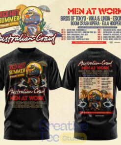 Australian Crawl – Red Hot Summer Tour 2026 3D T-Shirt