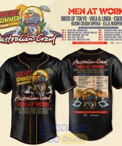 Australian Crawl – Red Hot Summer Tour 2026 Baseball Jersey