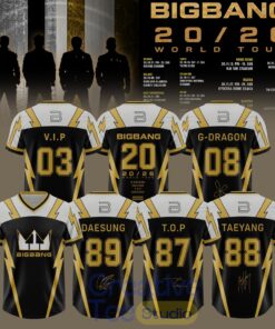 BIGBANG 20th Anniversary World Tour Special Football Jersey