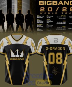 BIGBANG 20th Anniversary World Tour Special Football Jersey