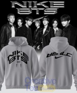 BTS Collection Grey Hoodie