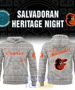 Baltimore Orioles El Salvadoran Heritage Night 2026 Hoodie