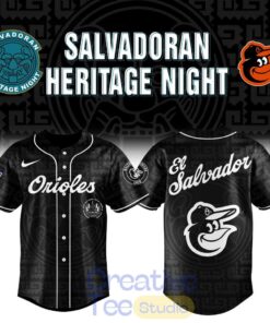 Baltimore Orioles El Salvadoran Heritage Night 2026 Limited Jersey