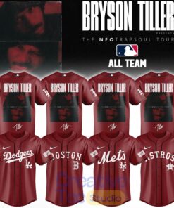 Baseball All Teams x Bryson Tiller ”The Neo Trapsoul Tour” 2026 Jersey