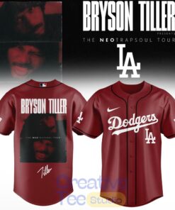 Baseball All Teams x Bryson Tiller ”The Neo Trapsoul Tour” 2026 Jersey