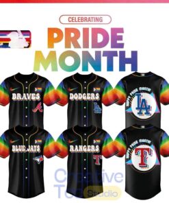 Baseball All Teams x Celebrate Pride Month 2026 Edition Black Jersey