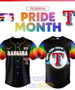 Baseball All Teams x Celebrate Pride Month 2026 Edition Black Jersey
