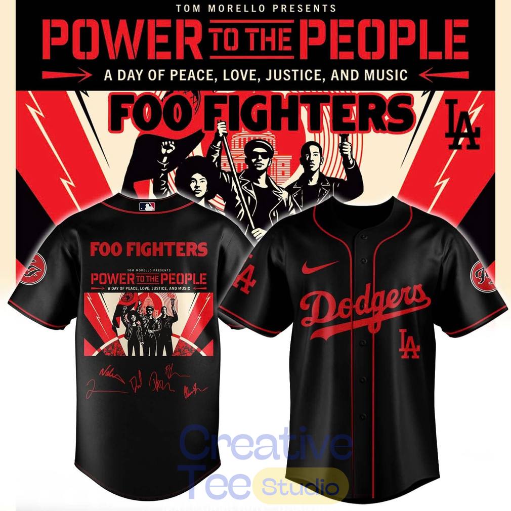 Baseball All Teams x Foo Fighters “Power to the people” Special Jersey Baseball All Teams x Foo Fighters “Power to the people” Special Jersey
