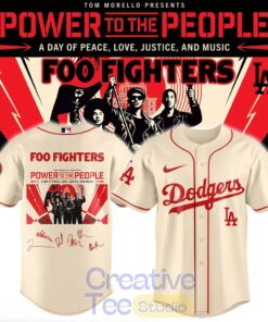 Baseball All Teams x Foo Fighters “Power to the people” Special Jersey