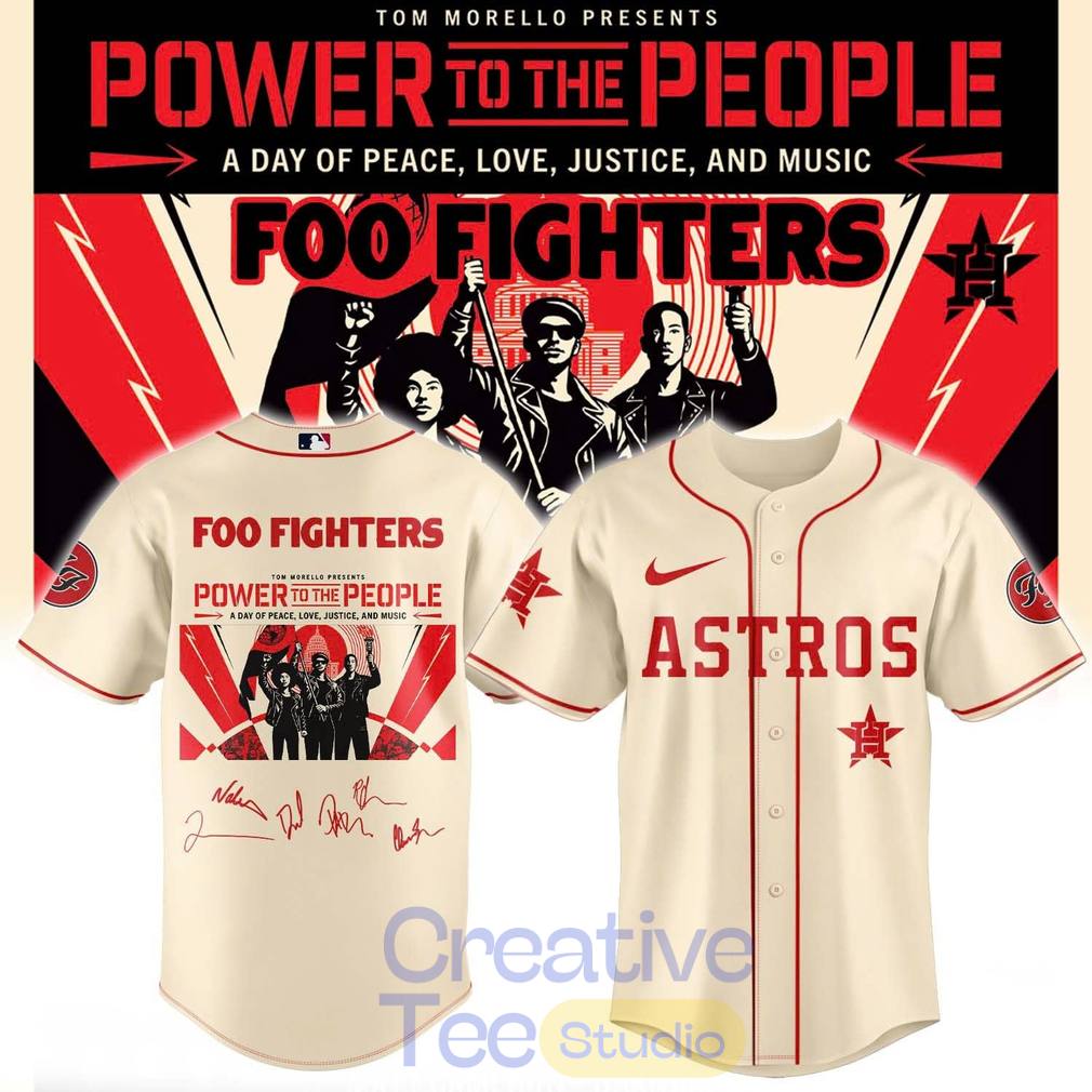 Baseball All Teams x Foo Fighters “Power to the people” Special Jersey Baseball All Teams x Foo Fighters “Power to the people” Special Jersey