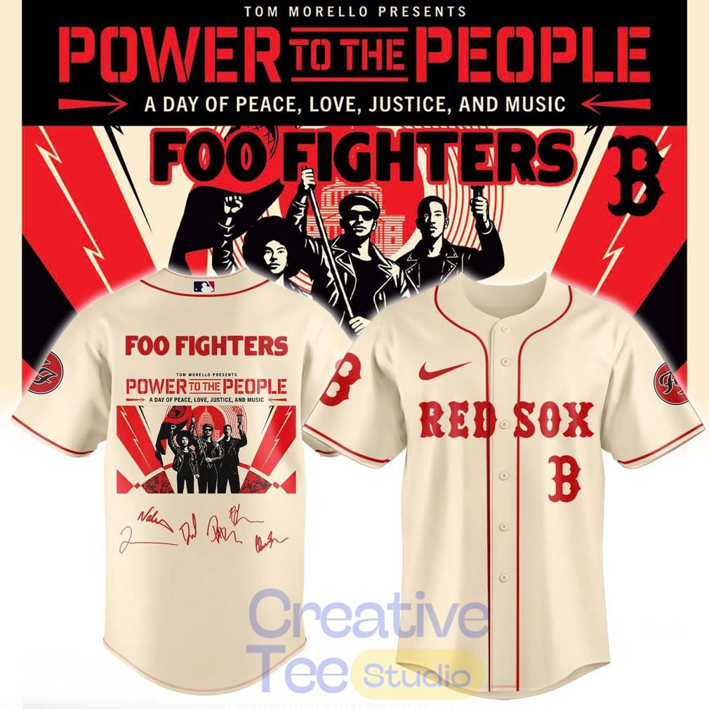 Baseball All Teams x Foo Fighters “Power to the people” Special Jersey Baseball All Teams x Foo Fighters “Power to the people” Special Jersey