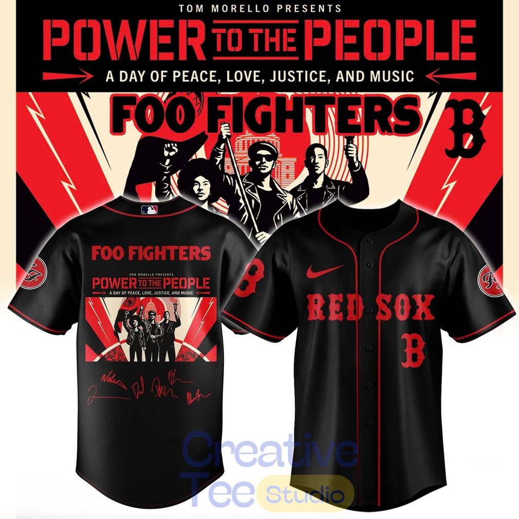 Baseball All Teams x Foo Fighters “Power to the people” Special Jersey Baseball All Teams x Foo Fighters “Power to the people” Special Jersey