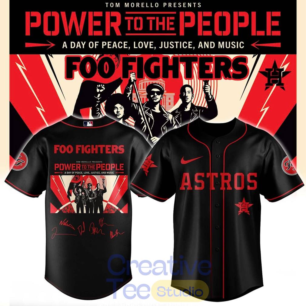 Baseball All Teams x Foo Fighters “Power to the people” Special Jersey Baseball All Teams x Foo Fighters “Power to the people” Special Jersey