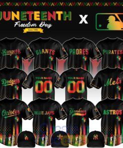 Baseball All Teams x Juneteeth Freedom Day 2026 Custom Jersey