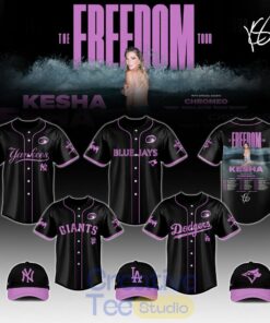 Baseball All Teams x Kesha The Freedom Tour 2026 Baseball Jersey