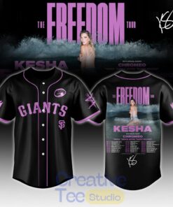 Baseball All Teams x Kesha The Freedom Tour 2026 Baseball Jersey