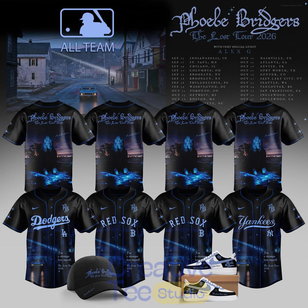 Baseball All Teams x Phoebe Bridgers The Lost Tour 2026 Jersey Baseball All Teams x Phoebe Bridgers The Lost Tour 2026 Jersey
