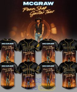 Baseball All Teams x Tim McGraw Pawn Shop Guitar Tour 2026 Baseball Jersey