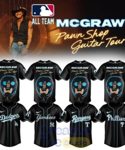 Baseball All Teams x Tim McGraw Pawn Shop Guitar Tour 2026 Baseball Jersey