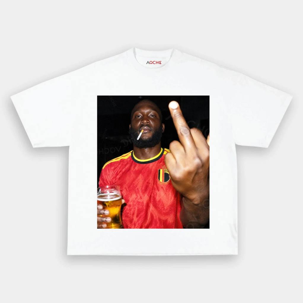 Belgium Football Team Lukaku Drunk Shirt Belgium Football Team Lukaku Drunk Shirt