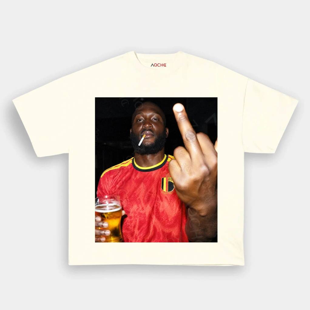 Belgium Football Team Lukaku Drunk Shirt Belgium Football Team Lukaku Drunk Shirt