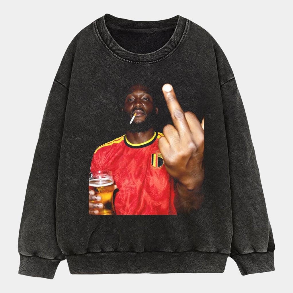 Belgium Football Team Lukaku Drunk Shirt Belgium Football Team Lukaku Drunk Shirt