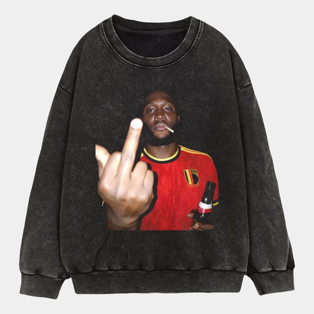 Belgium Football Team Lukaku Drunk Smoke Shirt Belgium Football Team Lukaku Drunk Smoke Shirt