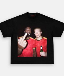 Belgium Football Team Lukaku x De Bruyne Drunk Shirt Belgium Football Team Lukaku x De Bruyne Drunk Shirt