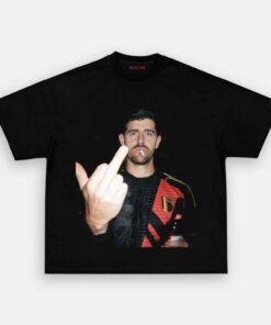 Belgium Football Team Thibaut Courtois Middle Finger Drunk Shirt Belgium Football Team Thibaut Courtois Middle Finger Drunk Shirt