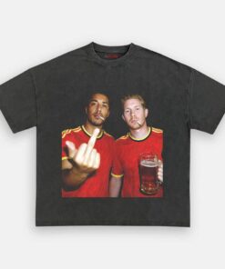 Belgium Football Team Tielemans x De Bruyne Drunk Shirt