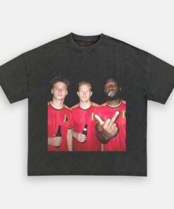 Belgium Football Team Trio Drunk Shirt