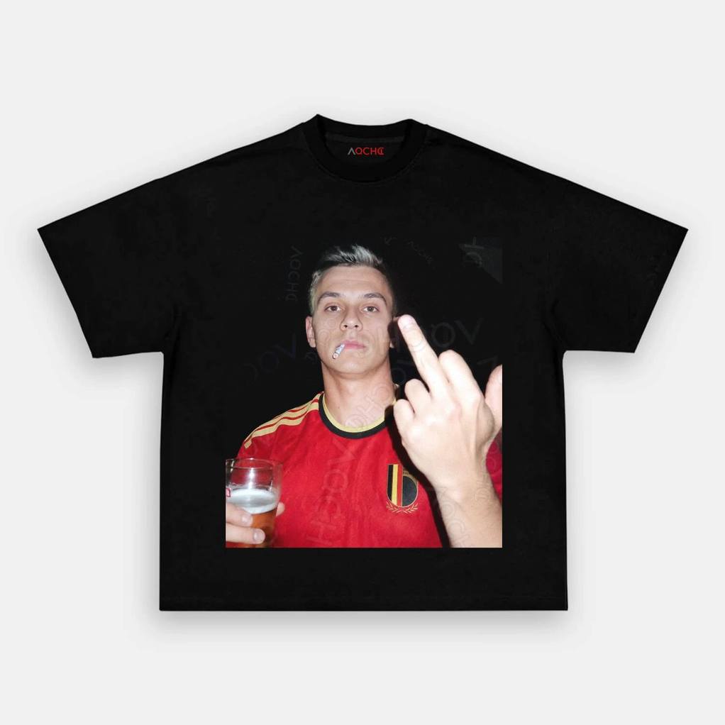 Belgium Football Team Trossard Drunk Shirt Belgium Football Team Trossard Drunk Shirt