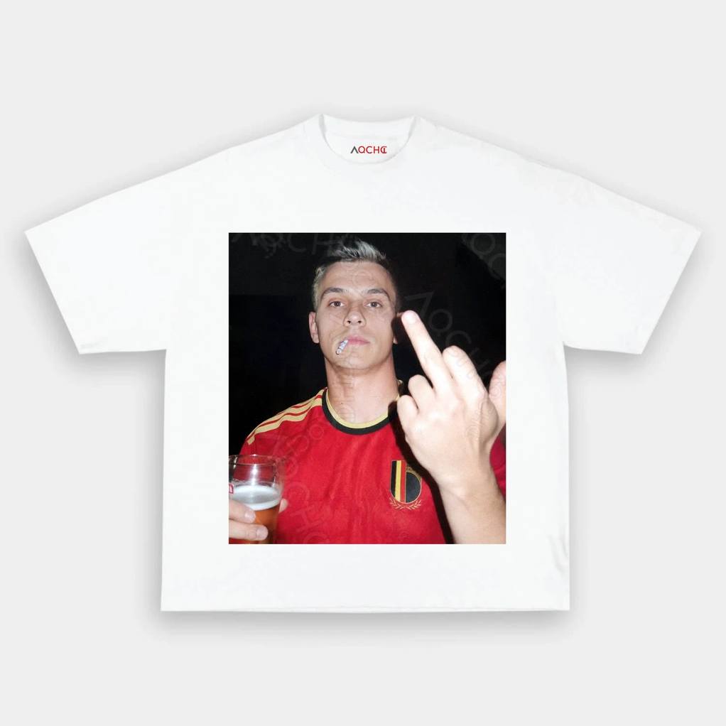 Belgium Football Team Trossard Drunk Shirt Belgium Football Team Trossard Drunk Shirt