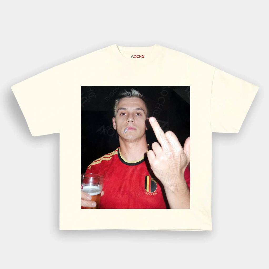 Belgium Football Team Trossard Drunk Shirt Belgium Football Team Trossard Drunk Shirt