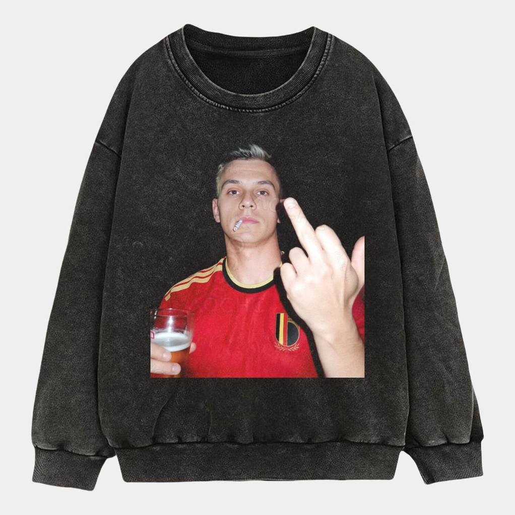 Belgium Football Team Trossard Drunk Shirt Belgium Football Team Trossard Drunk Shirt