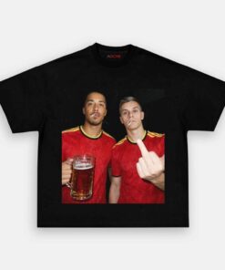 Belgium Football Team Trossard x Tielemans Drunk Smoke Shirt