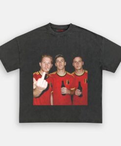 Belgium Trio Drunk Smoke Shirt