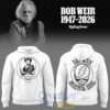 Bob Weir In Loving Memory Edition White Tee Hoodie