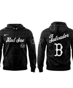 Boston Red Sox El Salvadoran Heritage Night 2026 Black Hoodie