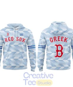 Boston Red Sox Greek American Celebration Night 2026 Special Hoodie